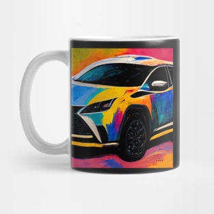 Colorfull NX Car Painting Mug